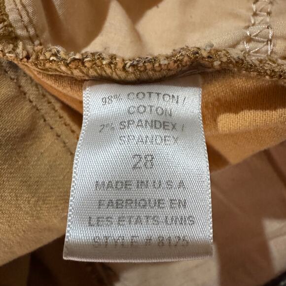 Free People SZ 28 Tribal Ankle Jeans Zip-Fly Low-Rise Pockets Skinny Leg Multi - Picture 8 of 9